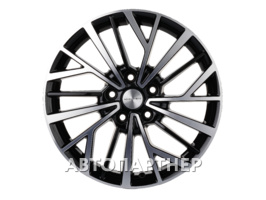 Khomen Wheels KHW1717 (ZV17_Qashqai) 7x17 5x114.3 ET40 66.1 Black-FP